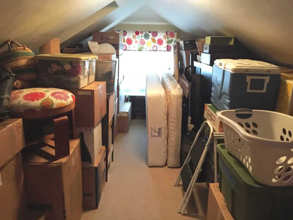 Decluttering (or, what we did with our stuff)