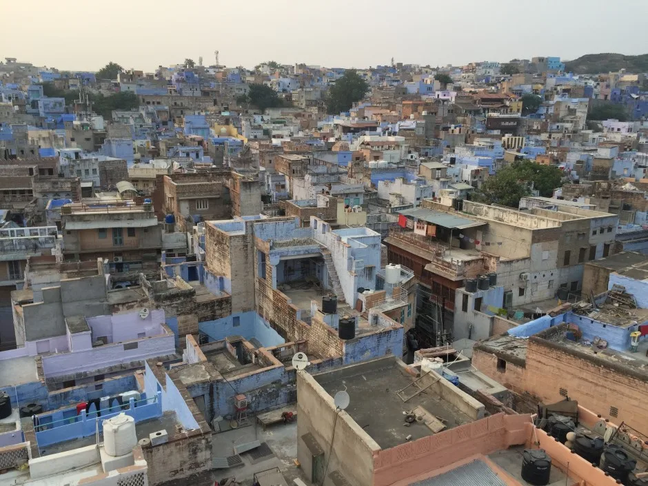 No “blues” in Jodhpur